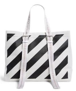 OFF-WHITE c/o virgil abloh silver bag, Luxury, Bags & Wallets on Carousell