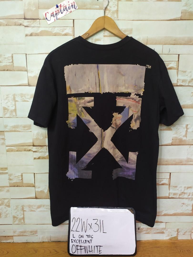 Off white gradient tee discount