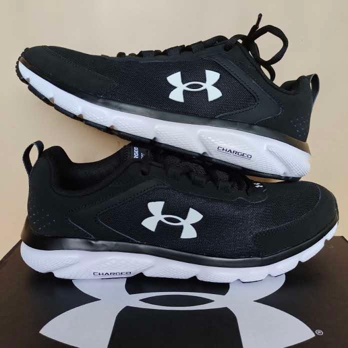 Under Armour Charged Assert 9 3024590-009 Training Running Athletic Shoes  Mens