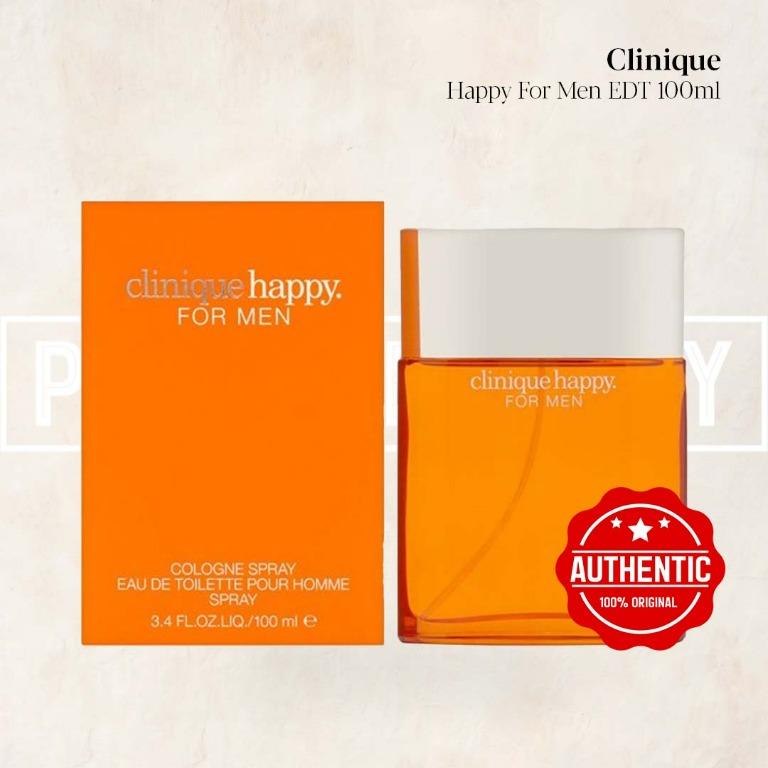 PERFUME ALLEY Clinique Happy For Men EDT 100ml Beauty Personal