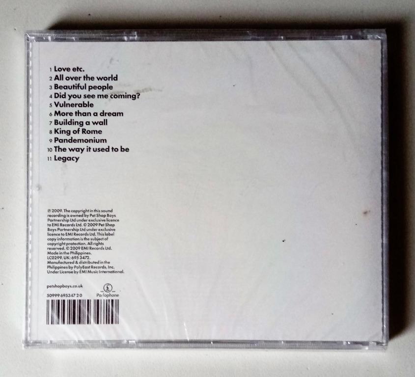 Pet Shop Boys_Yes CD Album_Factory Sealed (with small plastic torn at ...