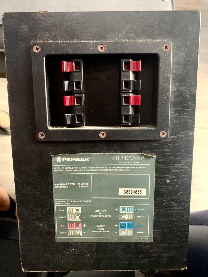 Pioneer home subwoofer (Category: Soundbars, Speakers & Amplifiers) located in Taguig. Submitted by chapasil (Listing ID 1153384022, Image 2). Description: Pioneer home subwoofer. Gcash payment. Delivery c/o buyer or pickup at BGC only.