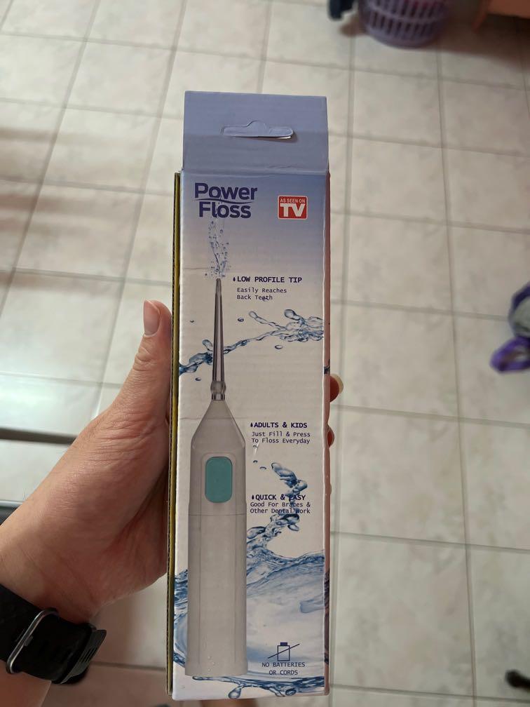 Power floss as seen as TV, Beauty & Personal Care, Sanitisers & Disinfectants on Carousell