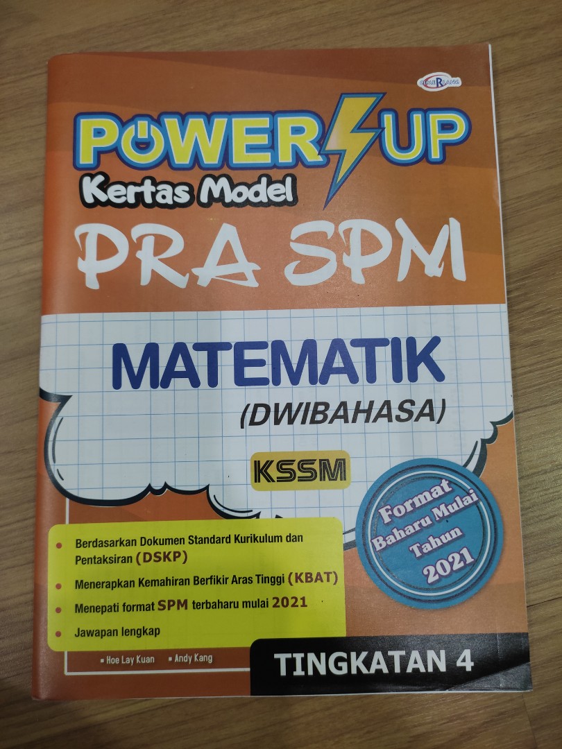 Power Up Kertas Model Matematik Dwibahasa Kssm Hobbies Toys Books Magazines Textbooks On Carousell