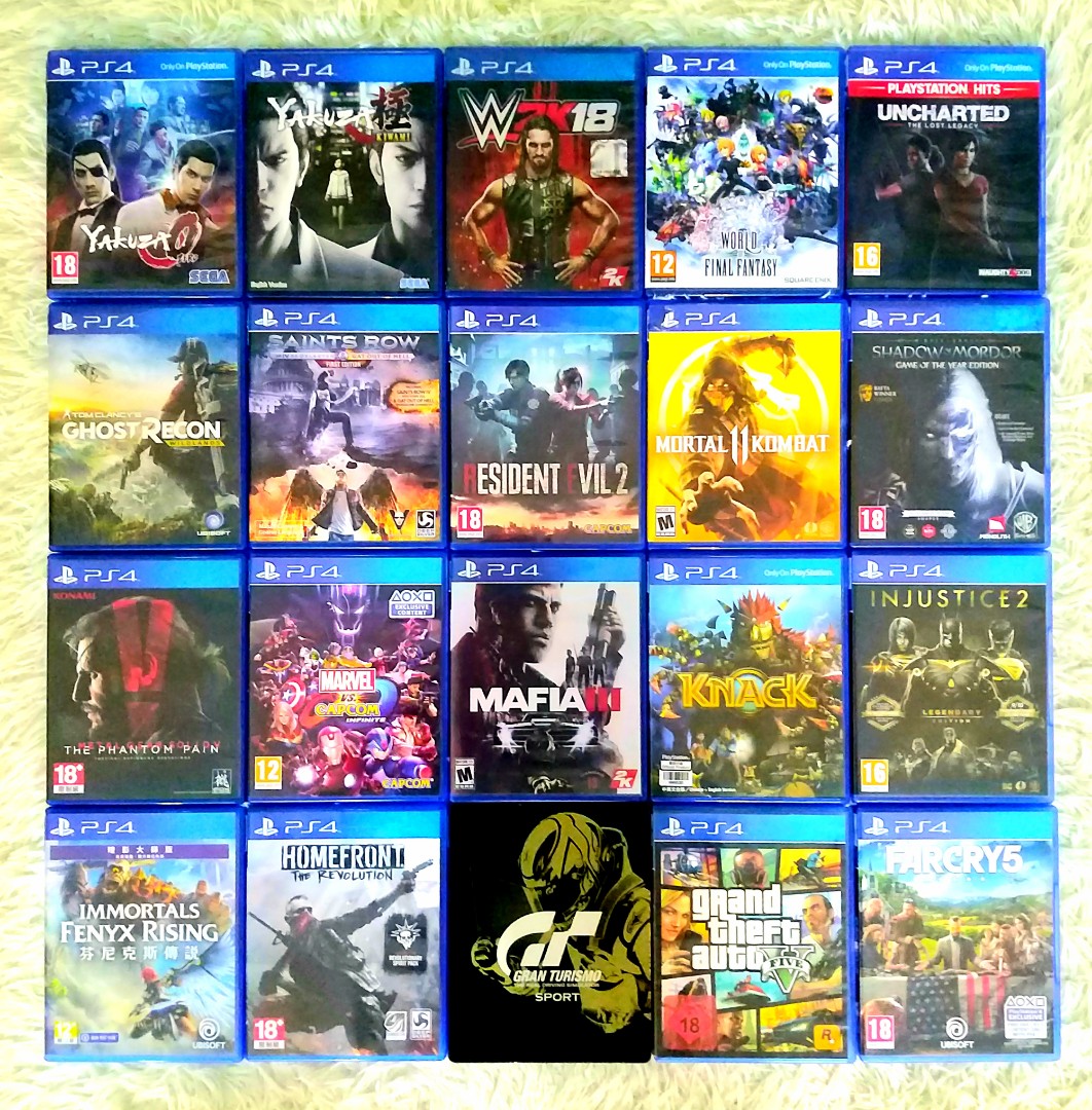 Cheap video 2025 games ps4