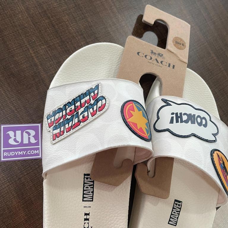 Coach marvel slides discount
