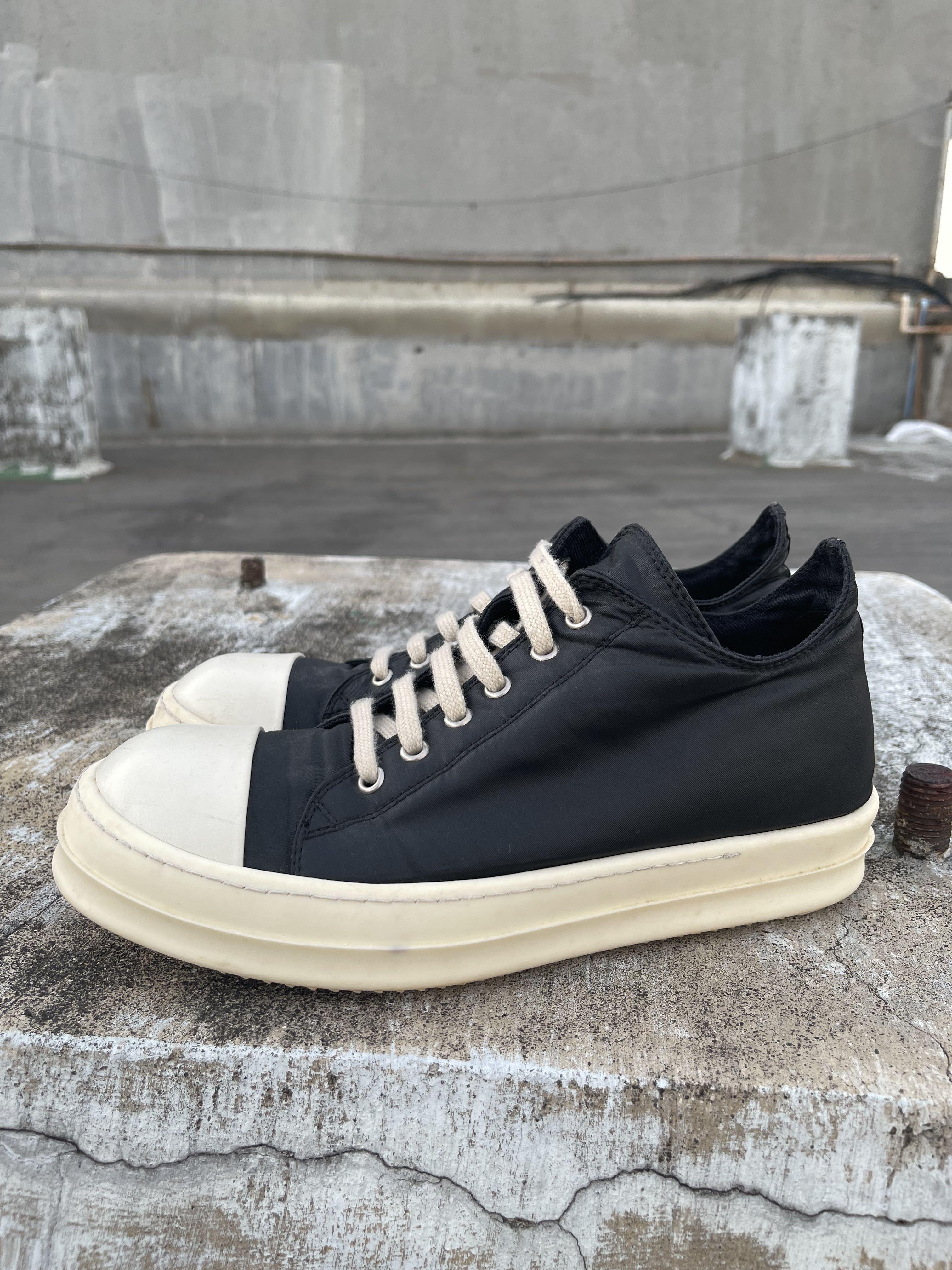 Rick Owens Rick Owens Nylon Low Top Ramones