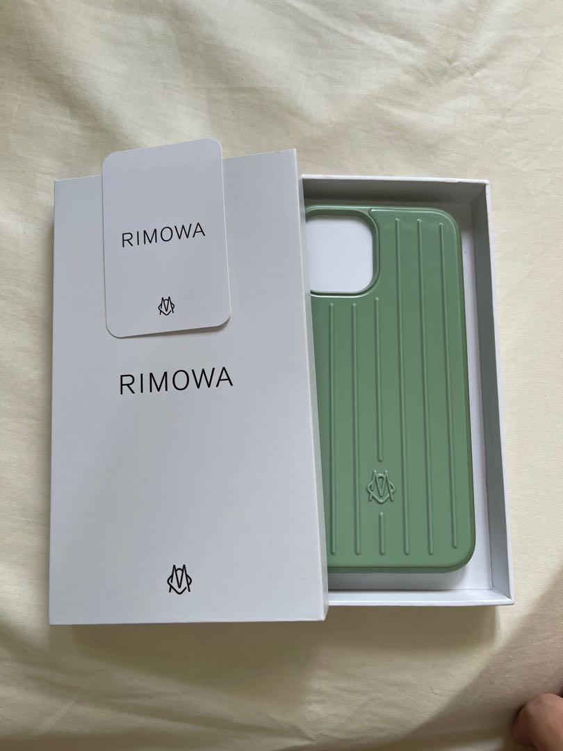 Rimowa iPhone 12 Pro Max case Bamboo Green, Mobile Phones & Gadgets