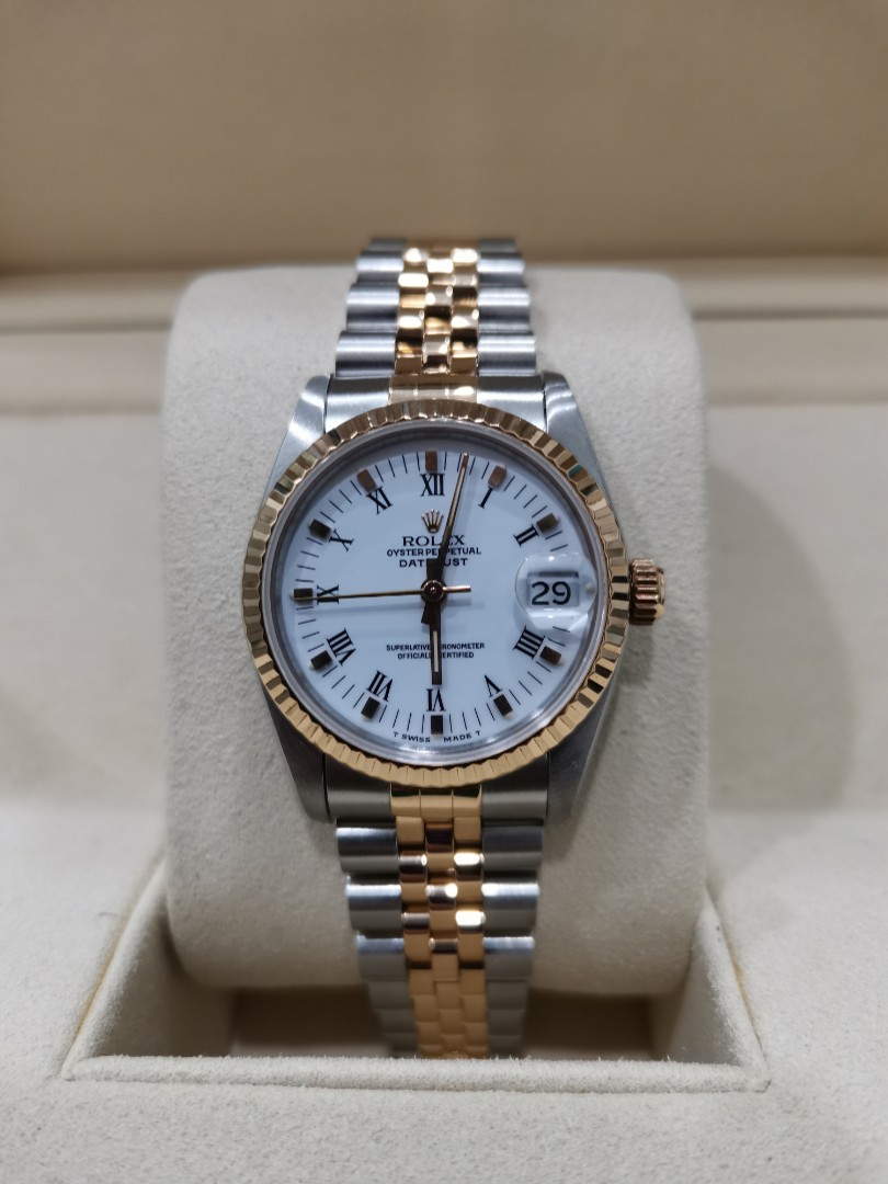 Rolex Datejust 31 half gold 68273 