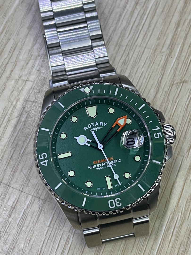 Rotary Seamatic Automatic 42mm Watch GB05430/24, Men's Fashion, Watches