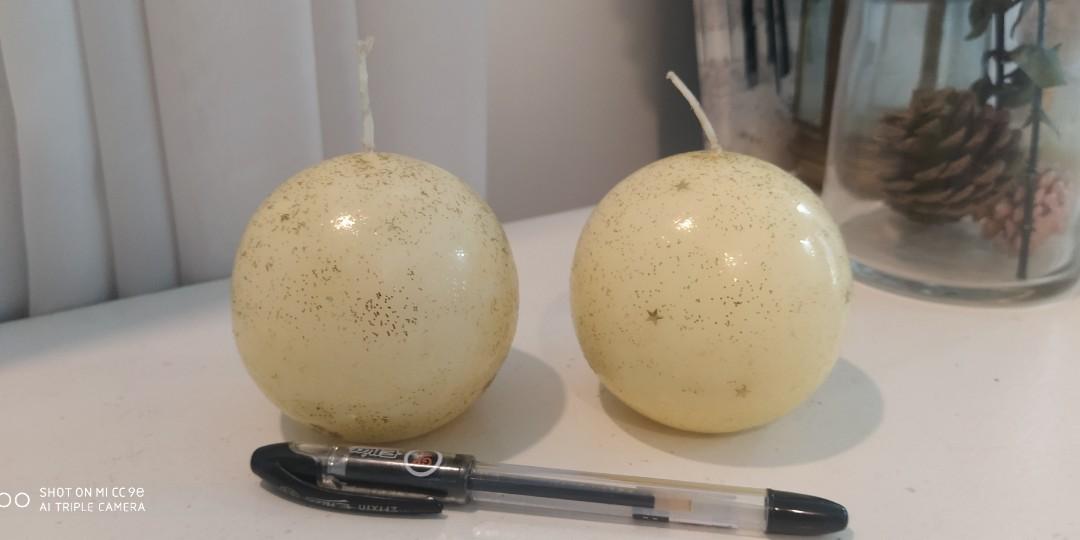 Round candle decor 2 pcs (Category: Other Home Decor) located in Dasmarinas. Submitted by thrifty_chic (Listing ID 1153422952, Image 3). Description: .