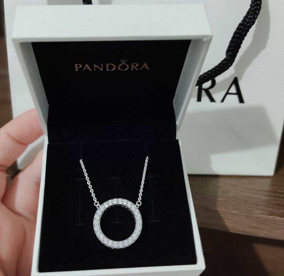 AUTHENTIC PANDORA BIG sparkling circle 