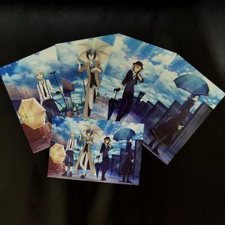 [SET] Bungo stray dogs official anime postcards