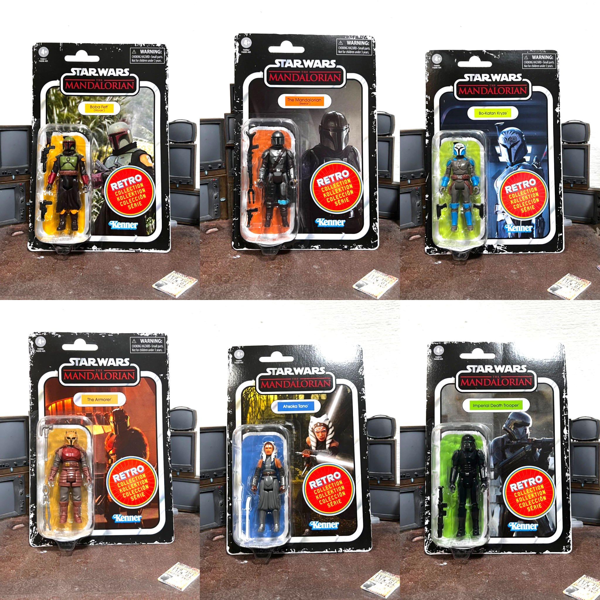Star Wars - 4 figurines Retro Card Collection : Bo-Katan Kryze - Ahsok – TOYS TRACKER