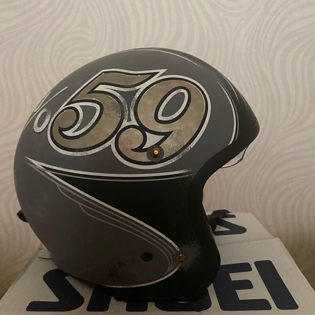 Shoei J.O Gratte-Ciel Helmet (Size L), Motorbikes on Carousell