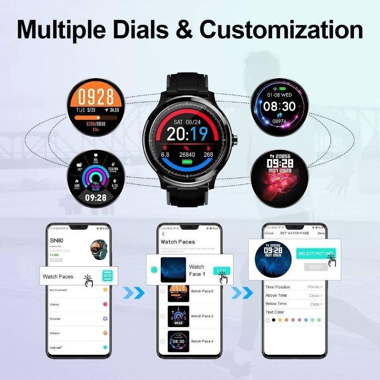 Sn80 smartwatch sales review