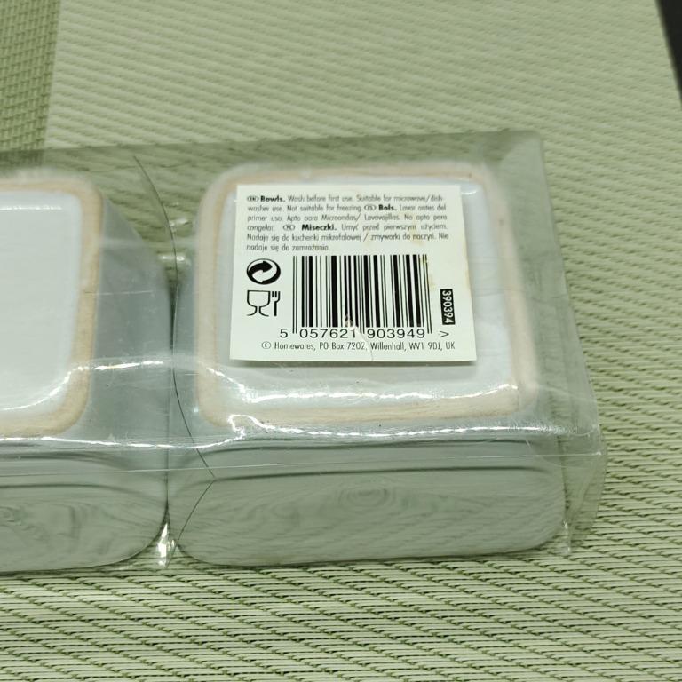 Square Ramekin bowls - set of 3 (Category: Bakeware) located in Cabuyao City. Submitted by mamezaraph (Listing ID 1153361256, Image 3). Description: 🌻 Made in the U.K. 🌻 3 pcs square ceramic ramekin 🌻 Used in baked dishes, sauces, or other dishes. 🌻 Suitable for microwave and dishwasher use 🌻 Not suitable for freezing 🌻 Brand new, with tag and box ₱200.00 💖 Actual photo/s shown. Please manage your expectation. Check the photo/s for flaws i