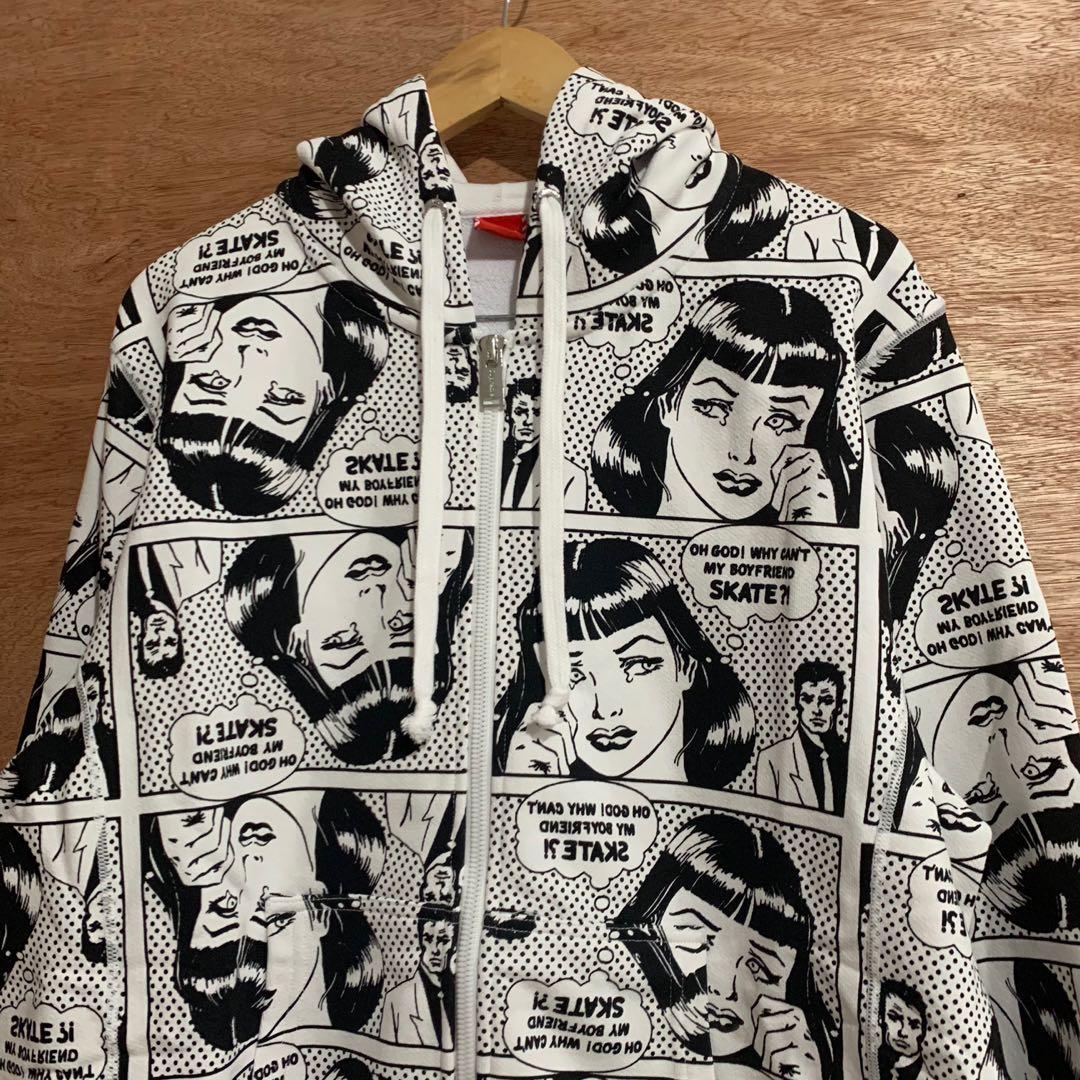 SUPREME x THRASHER BOYFRIEND ZIP UP HOODIE