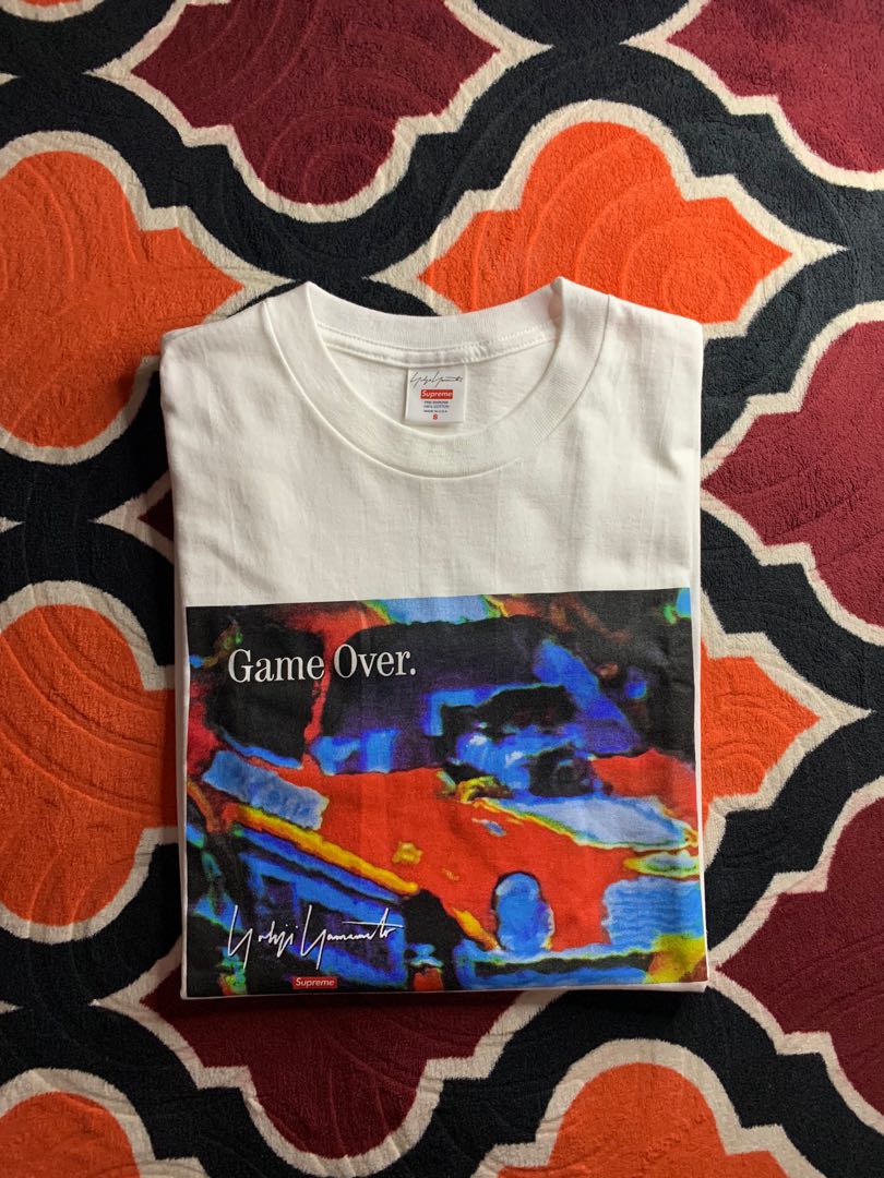 Supreme Yohji Yamamoto Game Over tee 