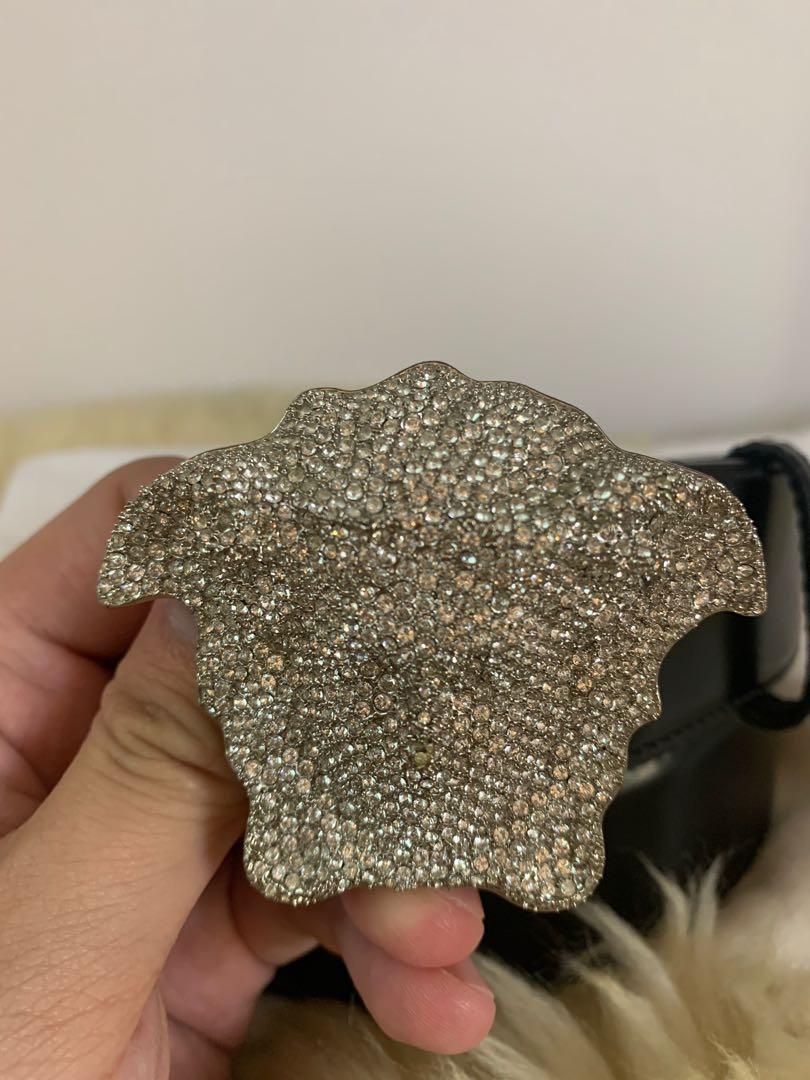 Diamond versace belt clearance