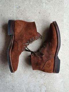White s Kinney Chukka Brown Roughout US8 Men s Fashion