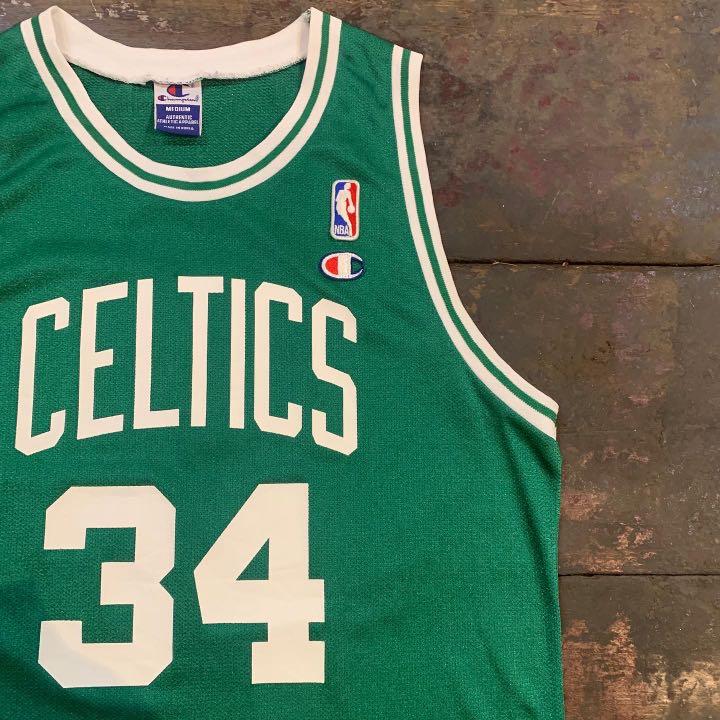 Boston Celtics Paul Pierce Champion Vintage Jersey NBA Basketball