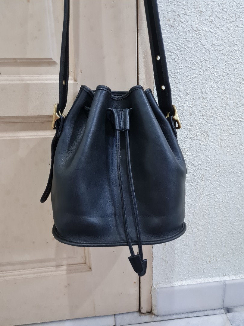 Vintage Coach Lula Legacy Bucket Drawstring Bag Luxury Bags