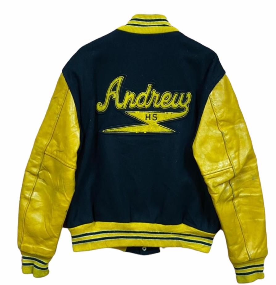 Vintage Holloway Varsity Jacket, Men's Fashion, Coats, Jackets and