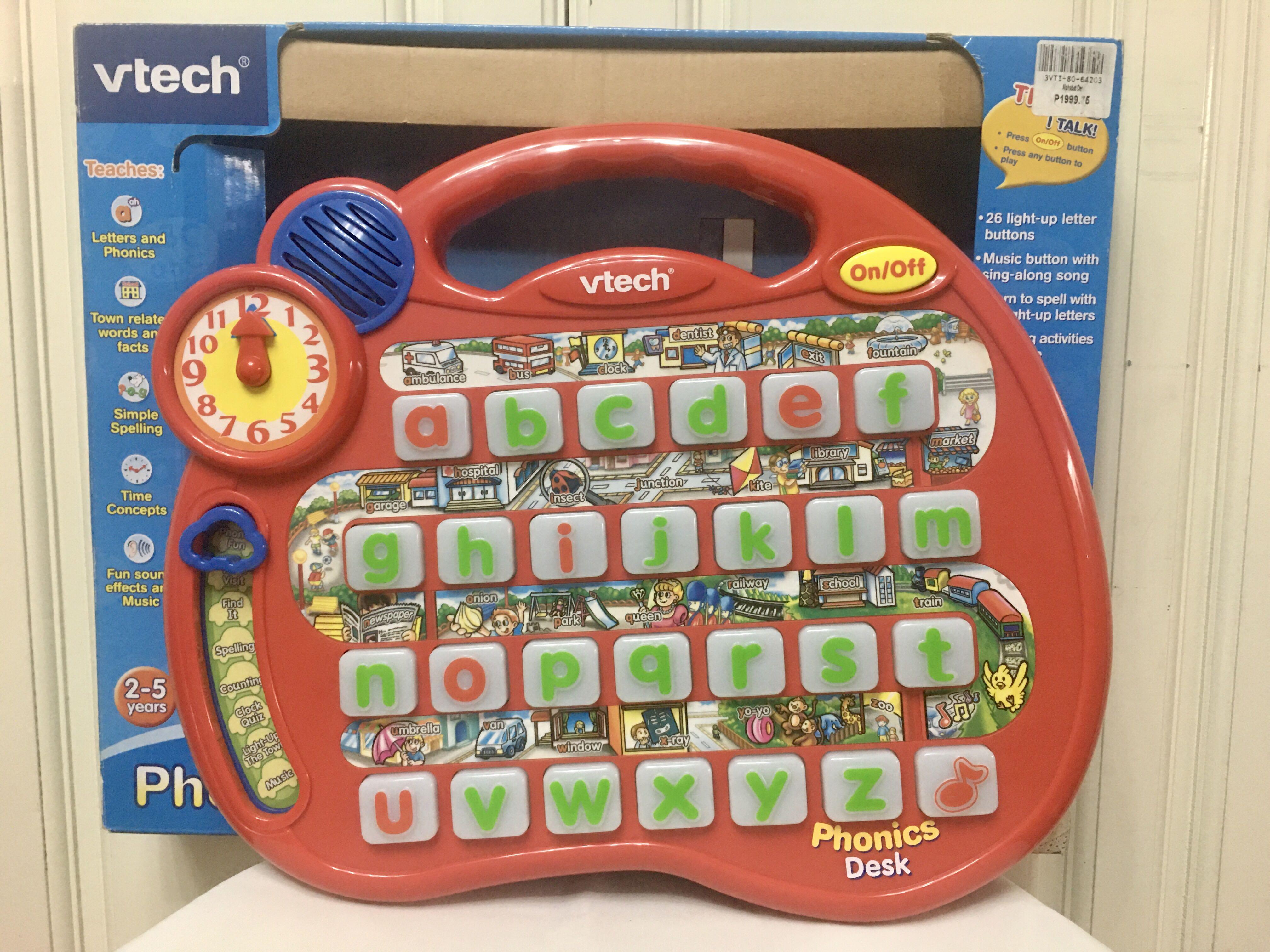 Leapfrog learn to top read phonics desk