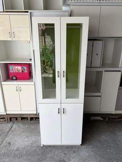 Wardrobe Cabinet (Matte White)
-Space Saver! 😘😍
✔L-23.5 H-69 W-19.5 inches 📏
✔4 Doors,1 Shelf & 1 Drawer 🗄