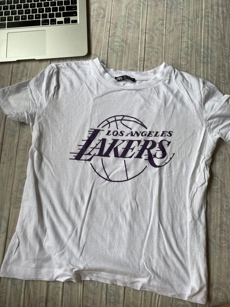 Zara - Los Angeles Lakers NBA T-Shirt - Oyster White - Unisex