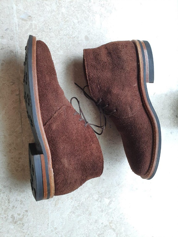 White s Kinney Chukka Brown Roughout US8