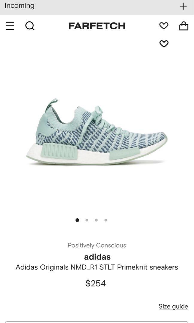 Women size 6 Adidas Originals NMD R1 STLT Primeknit sneakers