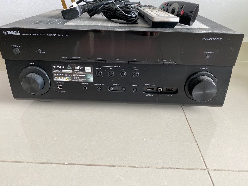 YAMAHA RX A730 (7.2 channel network), Audio, Soundbars, Speakers