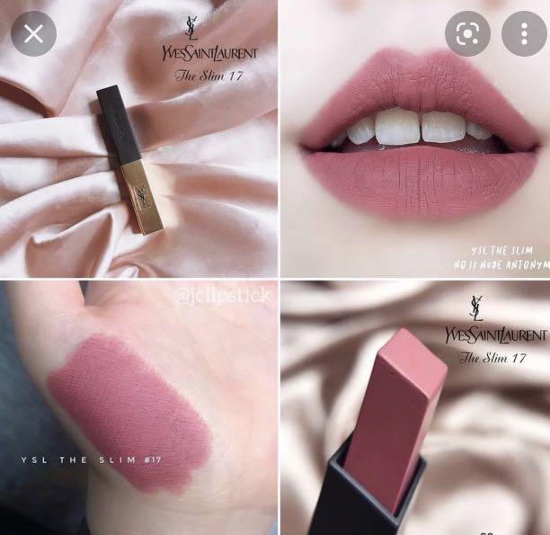 YSL 17 The slim matte lipstick 17 Carousell