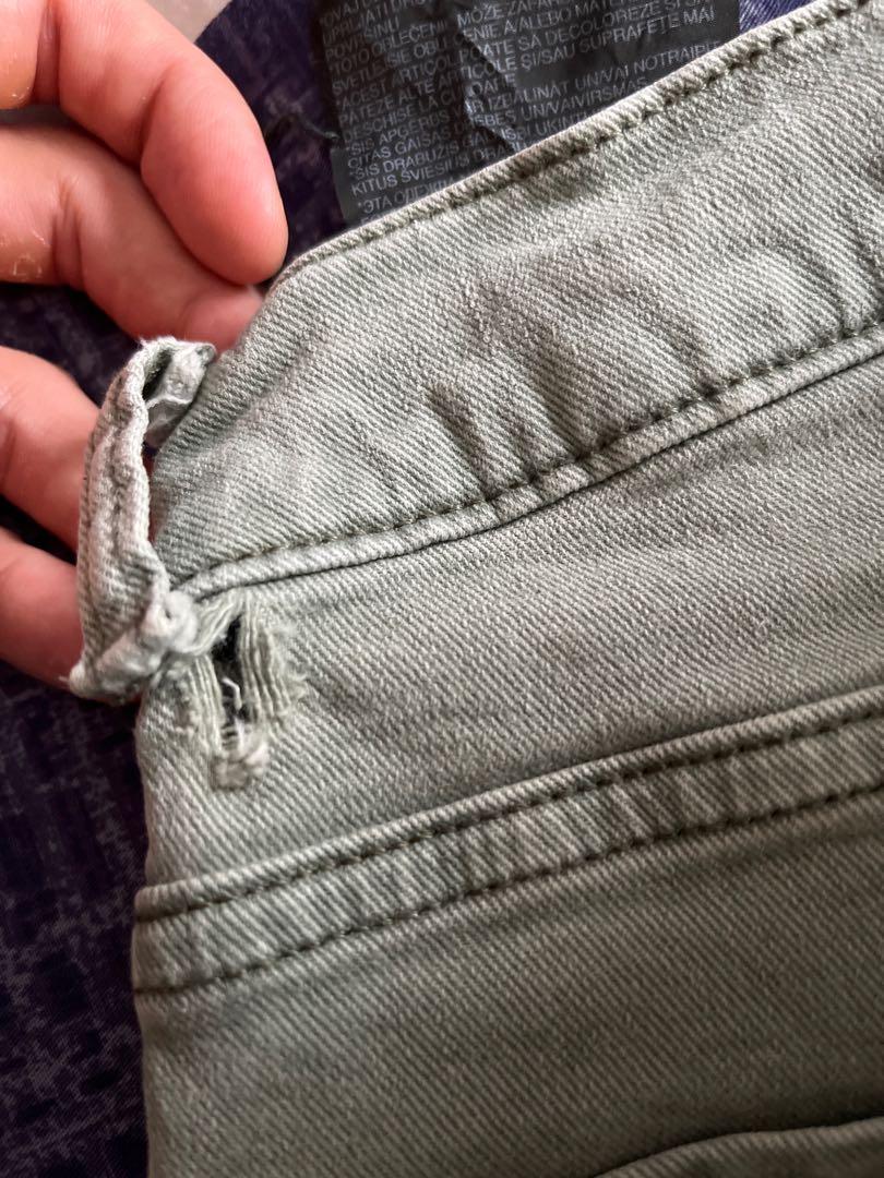 Zara Distressed Jeans, Men's Fashion, Bottoms, Jeans on Carousell