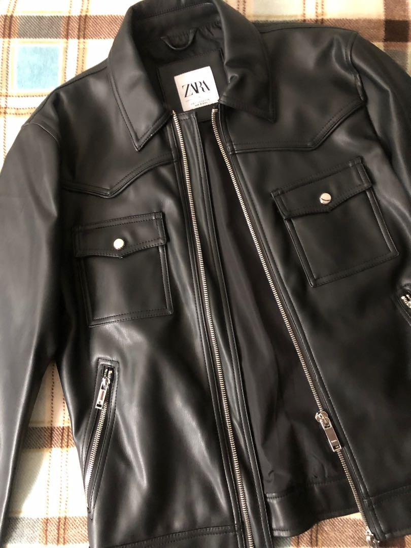 Update more than 110 leather trousers zara man