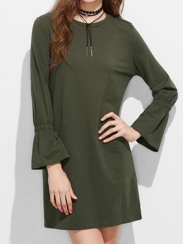 slim fit dress slacks NEW Zara Green Faux Vegan Leather Sleeveless Button V-neck Ruffle Mini  Dress M