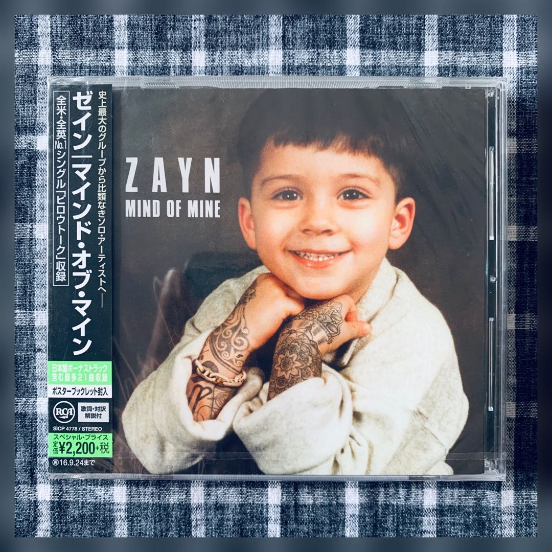 Zayn Mind Of Mine Japan Super Deluxe Edition Cd Hobbies And Toys Music And Media Cds And Dvds 