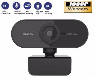 1080p USB Webcam with Built-in Noise Cancelling Microphone for Desktop, Laptop, Computer