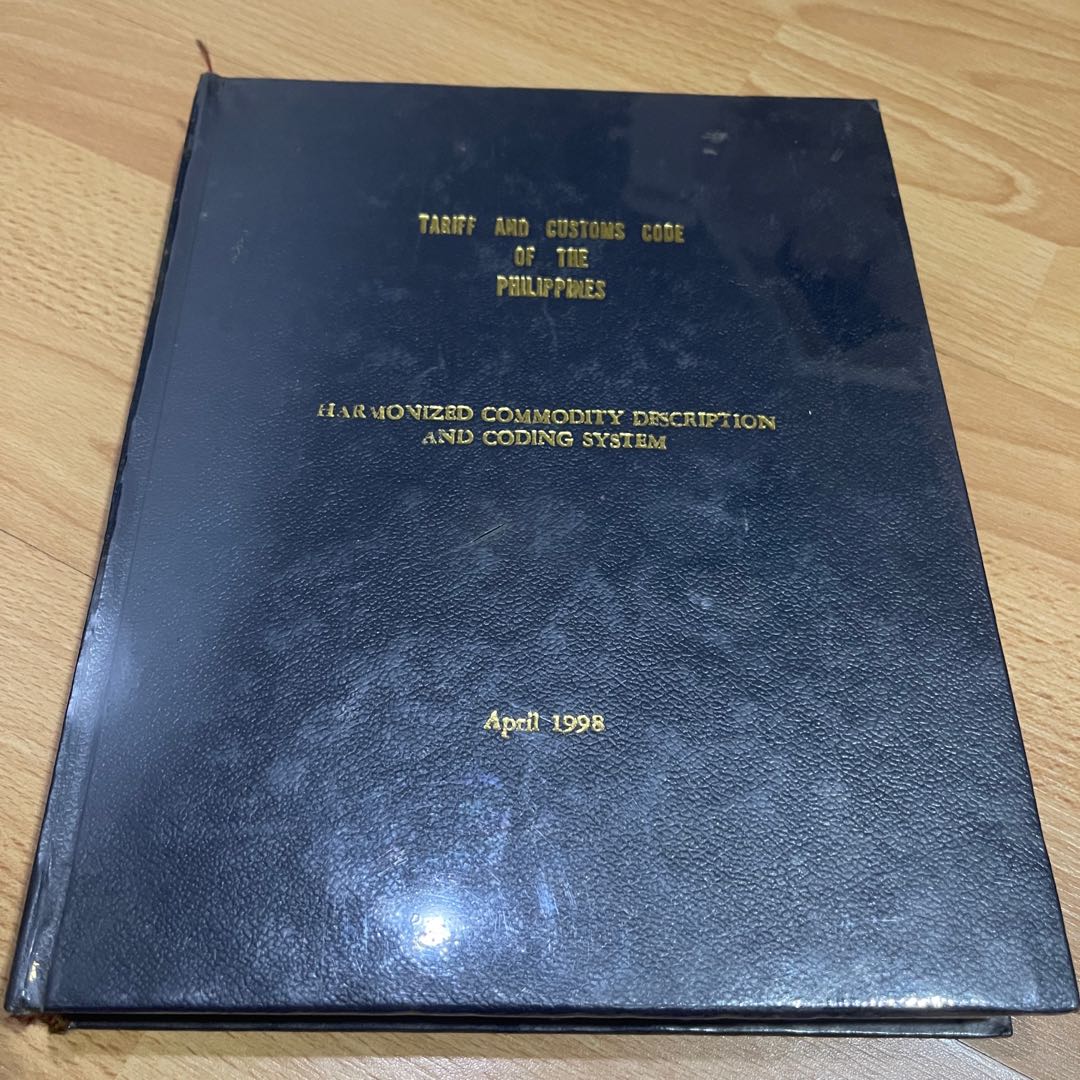 1998 Tariff and customs code of the Philippines vol 1, Hobbies & Toys