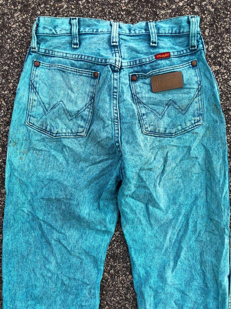 80s best sale wrangler jeans