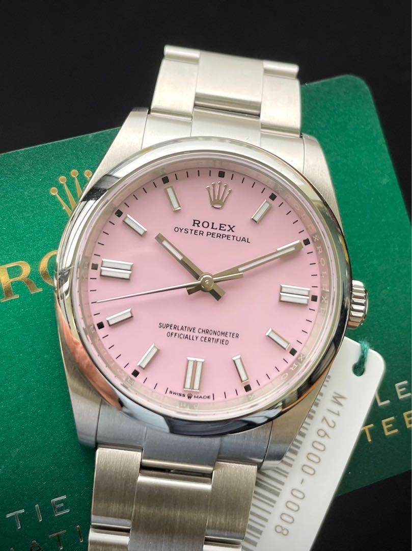 Rolex deals 126000 pink