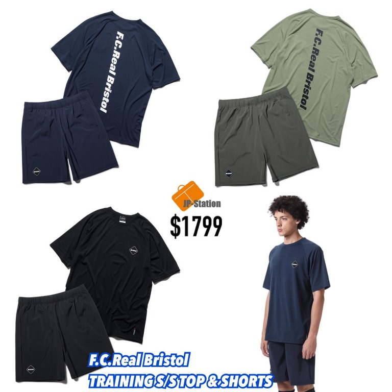 預訂FCRB 2022 S/S 🇯🇵 F.C.Real Bristol TRAINING S/S TOP & SHORTS