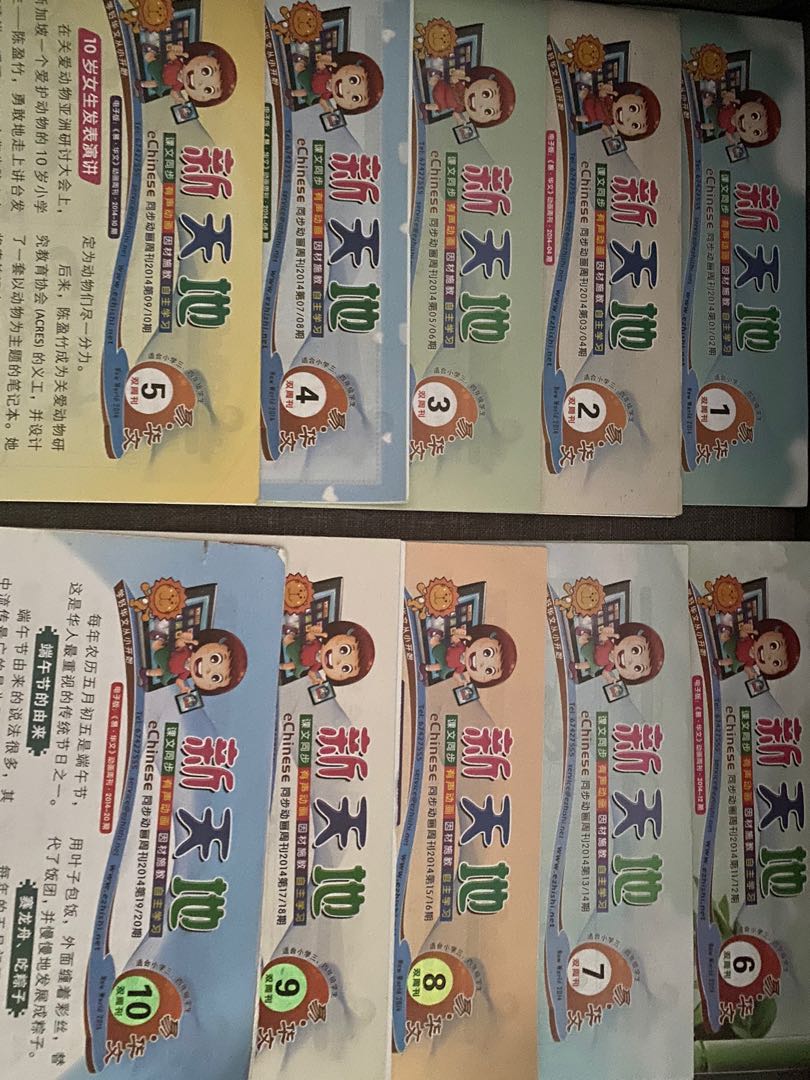 新天地 New World Chinese Assessment Magazine, Hobbies & Toys, Books