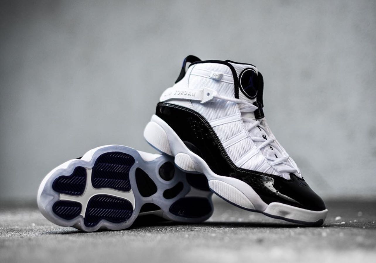 (男裝現貨) Nike Air Jordan 6 Rings “White/Black”, 男裝, 鞋, 波鞋