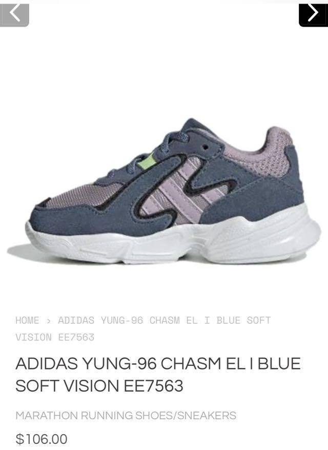Adidas kids sneaker Yung 96 Chasm EL I Babies Kids Babies