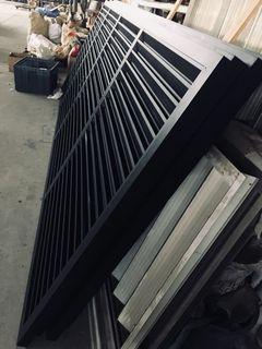 Aluminum Fence and Automatic Gate
