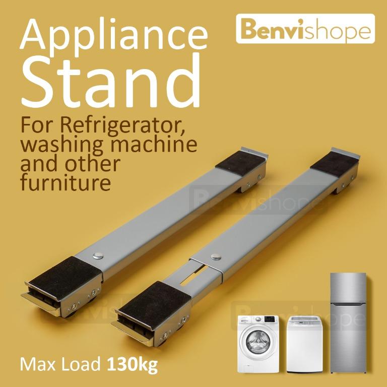 Movable Adjust Base Bracket Stand Wheel For Washing Machine Refrigerator Durable 