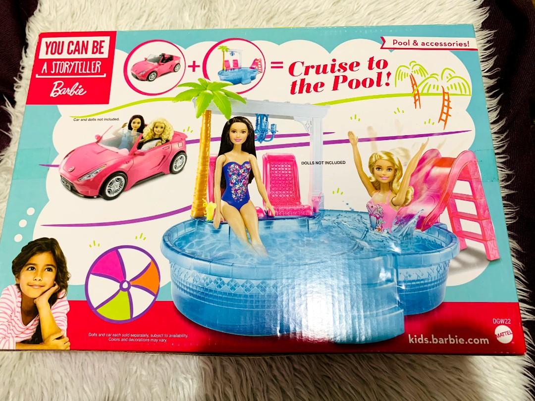 Barbie Pool Set, Hobbies & Toys, Toys & Games on Carousell